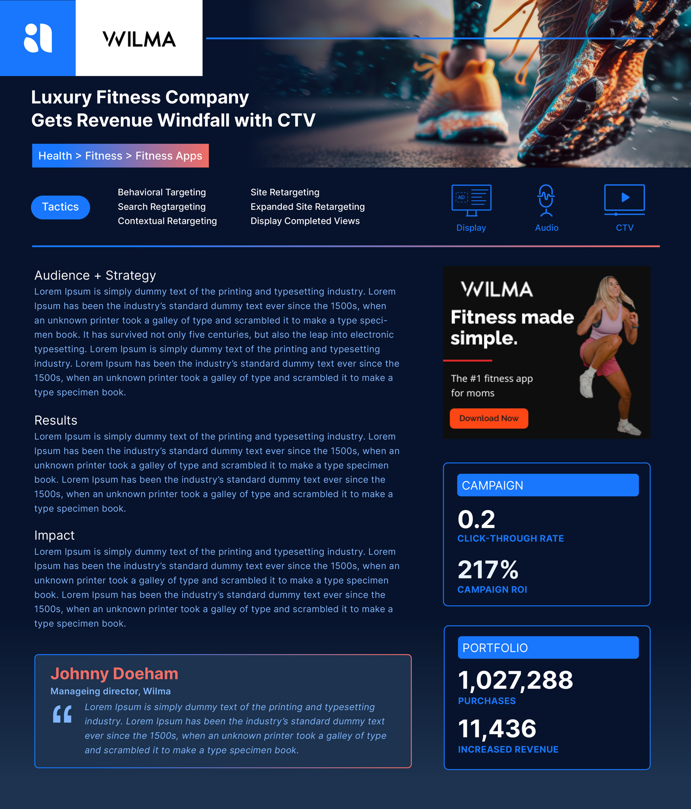 Agility Case study dark